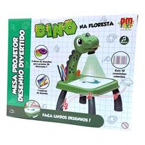 Mesa Projetora para Desenho - Dino na Floresta - 24 Imagens - DM Toys