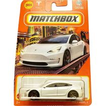 Carrinho Matchbox 1:64 - Tesla Model 3 - Mattel HVL22