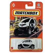 Carrinho Matchbox 1:64 - 2022 Renault Twizy Branco - Mattel HVL33