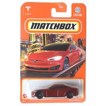 Carrinho Matchbox 1:64 - Tesla Model S - Mattel HVL42