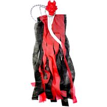 Boneco Devil Decorativo Bruxo Enfeite Festa Halloween Bruxas