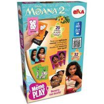 Jogo da Memória - Memo Play - Moana 2 - Elka