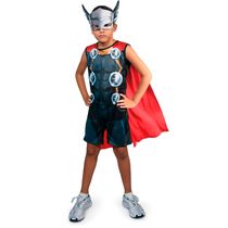 Fantasia Infantil Clássica - Os Vingadores - Thor - Tamanho P - Novabrink