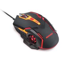 Mouse Gamer 2400DPI Preto e Laranja Multilaser - MO270OUT [Reembalado] MO270OUT