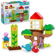 Lego Duplo Jardim e Casa na Arvore Peppa Pig 10431 com 20pcs