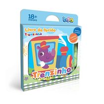 Livro de Tecido Trenzinho (Trem) - Brinquedo Educativo Toyster