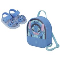 Sandália Infantil Grendene Kids Lilo & Stitch Azul