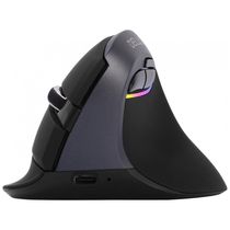 M618 Mouse Ergonômico Vertical sem Fio Reduz a Tensão do Pulso com Botões Silenciosos, 800, 2400 DPI 6 Botões, DELUX M61...