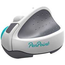 PenPoint Mouse Ergonômico Vertical sem Fio Reduz a Tensão do Pulso com Bluetooth, 4 Botões, SWIFTPOINT SM620, Cinza