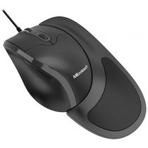 Mouse Ergonômico Semi Vertical com Fio Reduz a Tensão do Pulso com Botões Programáveis, 1000, 4800 DPI 6 Botões, NEWT...