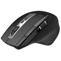 Mouse Ergonômico Vertical sem Fio Reduz a Tensão do Pulso com Rolo Lateral e 3 Bluetooth, 600, 3200 DPI 8 Botões, RAPOO MT750S, MT750L, Preto