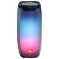 Caixa de Som Bluetooth Portatil Pulse 4 a Prova d IPX7 e Luzes LED, JBL PULSE4BLKAM, Preto