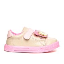 Tênis Infantil Linda Ju Velcro Gato Branco