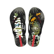 Chinelo Infantil Ipanema Jurassic Park Preto