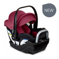 Assento de carro infantil Britax Willow S com base alpina, Ruby Onyx