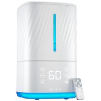 Umidificador Ultrassônico Portátil 4.5L, com Desligamento Automático, Silencioso, 110v, MIKO, Branco