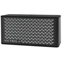 Caixa de Som Bluetooth de Mesa Resistente a Água IP67 com Bateria de 20 Horas de Duração, Victrola, Preta