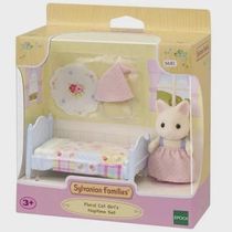 Sylvanian Families Conjunto Cama Menina Gato Primavera-Epoch