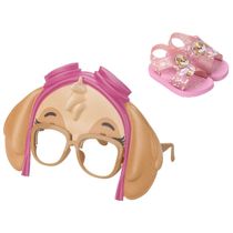 Sandália Infantil Grendene Kids Patrulha Canina Rosa