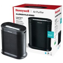 Purificador de Ar, Área de até 140m2 em 1 hora, DHoneywell HPA200, Preto