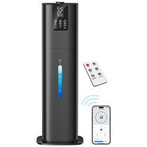 Umidificador 8L com  3 Velocidades, Bico de 360°, Silencioso, Controle Remoto e por APP para Ambiantes até 50m², 110V, Honovos JXLR-786, Preto