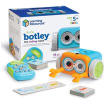 Robô de Codificação Botley STEM com 45 Peças para Crianças de 5 a 8 Anos, LEARNING RESOURCES, Branco