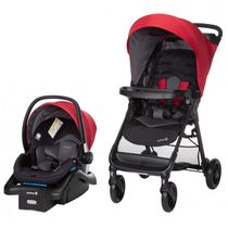 Carrinho de Bebê com Cadeira para Carro OnBoard 35 LT Safety 1st, Vermelho