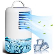 Climatizador Portátil 500mL com LED, 110v, QINMAY QM 22, Branco