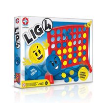 Jogo Infantil - Raciocínio e Estratégia - Lig 4 - Estrela