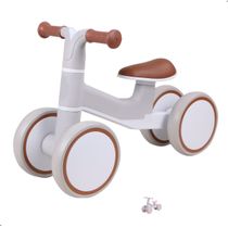 Bicicleta de Equilíbrio Sem Pedal Premium Baby E-Lite Rider Cor:Cinza