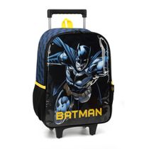 Mochila Infantil Luxcel Rodinha Batman Preto