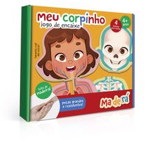 Jogo Educativo de Encaixe - Maderá - Meu Corpinho-  Toyster