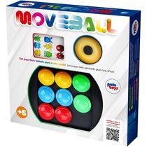 Jogo De Botões Brinquedo Educativo Move Ball Cartas Infantil