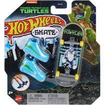 Hot Wheels Skate de Dedo com Tênis Leonardo - Mattel