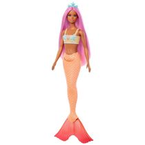 Barbie Fantasia Sereia com Cabelo Roxo - Mattel