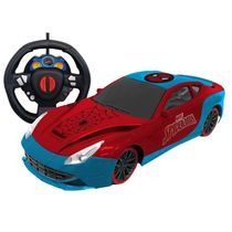 Carro Controle Remoto 3 Funções Spider Man - Candide