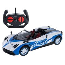 Carro de Controle Remoto Hot Wheels Outbreak Branco- Candide