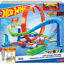 Pista Desafio Extremo Ciclone Hot Wheels Loop - Mattel HTK16