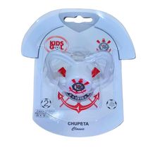 Chupeta Corinthians Classic Bico Redondo Tam 2 Kids Gol