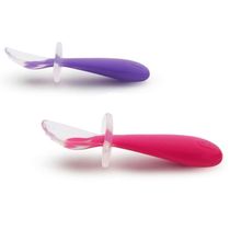 Colheres de Silicone Rosa e Roxo 2 Pçs Munchkin