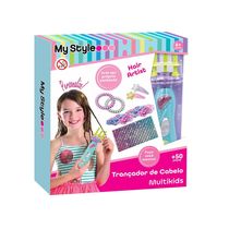 Kit Trançador de Cabelo Infantil My Style Multikids - BR2139 BR2139