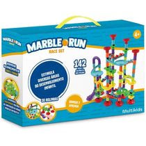 Marble Run Race Set - 142 Peças - Multikids