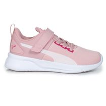 Tênis Infantil Puma Flyer Run Mesh Rosa