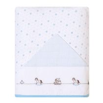 Toalha De Banho Infantil Com Capuz Cavalo 90x70Cm