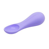 COLHER SILICONE PARA TREINAMENTO BALEIA LILAS  MARCUS & MARCUS