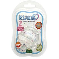 Chupeta de Silicone KUKA Soft Orto Cristal Tam-2 (Maiores de 6 meses)