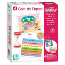 Jogo Gato de Sapato Crescer  - Nig Brinquedos