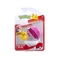 Boneco Pikachu com Love Ball - Pokémon