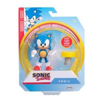 Boneco Articulado Sonic de 9cm com Mola - Sonic