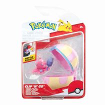 Boneco Tinkatink com Pokébola Heal - Pokémon